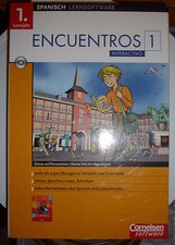 Encuentros 1 interactivo Nueva Edicion Spanisch Lernsoftware CD ROM Cornselsen Foreign Language Education Software price