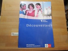Découvertes; Teil: Bd. 1. Cah. d'activités mit Lernsoftware. Foreign Language Education Software price