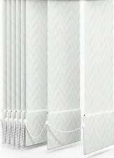 Everest weiße Vertikaljalousie Lamellen Ersatz 89 mm (3,5") breit - Maßanfertigung Vertical Blind price