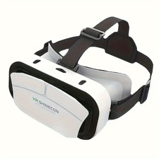VR-Brille fürs Smartphone - Virtual Reality Headset - Neu- Weiß, Schwarz VR Headset price