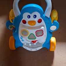 Chicco Lauflernwagen Baby Walker blau/gelb mit Spielbrett Spielpanel Baby-Walker price
