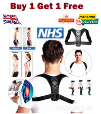 Haltungskorrektor Körperbandage schlechter Rücken Lendenwirbelsäule Schulter Stützgürtel Damen Herren UK Baby-Neck Support price