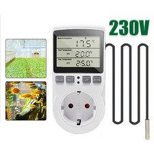 Digital Steckdosenthermostat Thermostat Steckdose Temperaturschalter EU Stecker~ Thermostat price