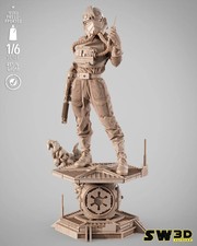 3D PRINTED 16K RESIN STATUE | FAN MADE | SW3D | ELITE TIE FIGHTER SCULPTURE 1:6 Fan Tie price