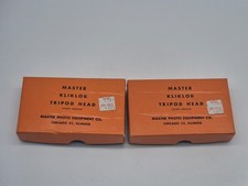 Master Kliklok Tripod Head Stativkopf aus Chicago Fundzustand gebraucht in OVP Tripod Heads price