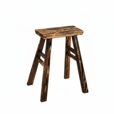 Rückenfreier Barstuhl stabiles Untergestell Hocker Leiter Sprossenfußstütze für Kneipe, Cafe, Erwachsene Café- & Kantinenstuhl price