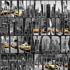 Muriva Briefe aus New York Tapete Man Cave City Casino Selten Brandneu Wallpaper price