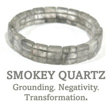 Rauchquarz Kristall Edelstein Armband Naturstein Chakra Perle Angst Geschenk Natural Stone Bracelets price