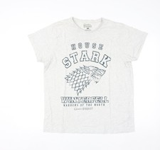 Game of Thrones Herren T-Shirt grau House Stark Winterfell Grafik XL Herren-Fantasy Wear price