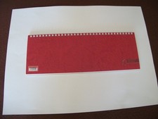 Glocken Tischkalender 2027 Rot -  1 Woche / 1 Seite – Querkalender 29,7x10,5 cm Kalender price