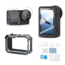 Für DJI Osmo Action 6 Camera Aluminium Schutzhülle Cage Gehärtetem Glas Zubehör Action Camera Zubehör price