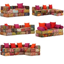 Schlafsofa Schlafcouch Stoff Sofa Modular Pouf Sitzpouf Bodenkissen Sitzkissen Sofa Set price
