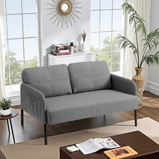 Doppelsofa Loveseat Kleine Sofa 2 Sitzer Sofa mit 2Kissen und Armlehnen Sofa Set Sofa Set price