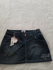 Datch Mädchen Jeans Rock Blau Kurz Grösse XXL 15-16Jahre R9445 Mädchen-Jeans / Denim Rock price