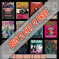 Rock Konzert Musik Poster/Drucke Geschenke Wandkunst Wohndeko LED Wall Art price