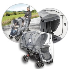 Reer RainCover Duo Active Regenschutz für Geschwisterwagen Buggy Kinder Kinderwagen / Buggy Rain Cover price