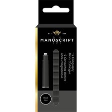 Manuscript 12 Calligraphy Black Ink Cartridges Stift Cartridge & Ink price