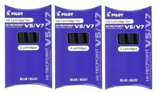 Pilot Refill V5/V7 Cartridge System Liquid Ink Rollerball - Blau - 3 oder 9... Stift Cartridge & Ink price