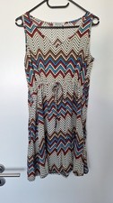Arisa leichtes Hippie Sommer Kleid bunt Slip on Boho 38 M Slip Kleid price