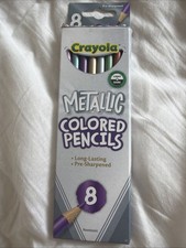 Crayola Metallic Farbstifte, aus USA 8er Pack Colored Pencils price