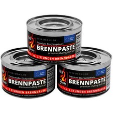 3 Dosen Brennpaste Brenngel Chafing Dish Speisenwärmer Sicherheitsbrennpaste Dishes price