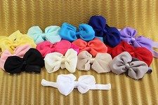 Stirnband Haarband Haarschmuck Schleife Schleifchen Chiffon Baby Mädchen K104 Baby-Haarband price