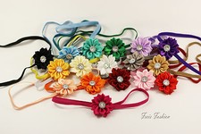 Stirnband Haarband 17 Farben Haarschmuck Blume Blüte Baby Kleinkinder K111 Baby-Haarband price