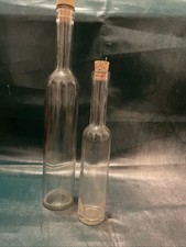 Decorative  Glas Flaschen 2 X  Für Liköre ect H: 35, 26cm , B: 6,5, 4,5 cm Decorative Flasche price
