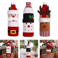 Weihnachten Wein Flasche Abdeckung Abendessen Tisch Dekorative Weihnachten Decorative Flasche price