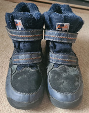 Lurchi Stiefel Jungen, Gr. 34, blau-grau Jungen-Stiefel price