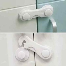 1/5/10x Baby Sicherheit Kind Kindersicherung Beweis Schrank Schublade Kühlschrank Haustier Tür Baby-Drawer Lock price