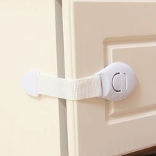 1/5/10x Baby Sicherheit Kind Kindersicherung Beweis Schrank Schublade Kühlschrank Haustier Tür Baby-Drawer Lock price