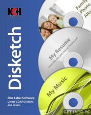 Disketch CD DVD Beschriftungssoftware NCH, Aktivierungskarte Adress- & Etikettensoftware price