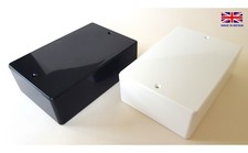 Kleines Hochglanz Kunststoff Projekt Box Gehäuse: 116 mm x 78 mm x 37 mm MADE IN BRITAIN Project Box price