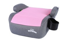 Universal Kinder Sitzerhöhung Autositzkissen i-Size 125-150cm 6-12Jahre Grau Rosa Baby-Autositz Booster price