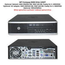HP Compaq 8300 Elite USDT, 8 GB Ram, Intel Core i5-3470S, 0/250/320 GB HDD Desktop Computer price