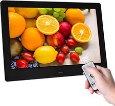 7" HD IPS Digitaler Bilderrahmen, 1080P Video, Auto On/Off Bildvorschau, MP3 Uhr Digital Photo Frames price