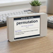 LexiFrame Wort des Tages Digitalanzeige Smart Bilderrahmen Bildungssprache Digital Photo Frames price