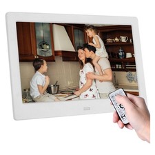 Haipky 7" HD IPS Digitaler Bilderrahmen - 1080P Video, Auto On/Off, Bild Weiß Digital Photo Frames price