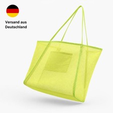 Strandtasche XXL Damen Beach Bag Wasserdicht Netztasche Faltbar Urlaub Damen-Beach Tasche price