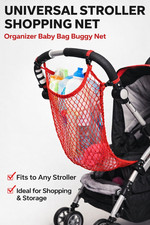 Universal Kinderwagen Einkaufsnetz Organizer Baby Tasche Buggy Kinderwagennetz Kinderwagen / Buggy Organizer price