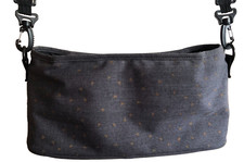 Lässig Kinderwagentasche-Buggy Organizer-Triangle Dark Grey-Lenkertasche-Maße🔰 Kinderwagen / Buggy Organizer price
