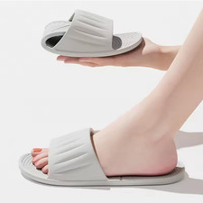 Herren Damen Pantoletten faltbar weich rutschfest bequem Cloud Pool Hausschuhe Sandalen UK Damen-Slippers und Sandals price