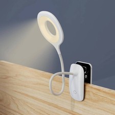 LED Lese Schreibtisch Lampe dimmbar USB Doppelkopf klappbar Tisch Nacht Licht weiß Büro-Desk Lampe price