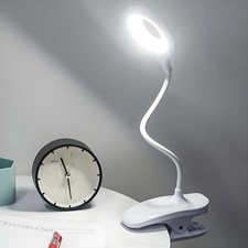 LED USB Clip On Flexible Schreibtischlampe Dimmbar Bett Lesen Tisch Leuchte Wiederaufladbar UK Büro-Desk Lampe price