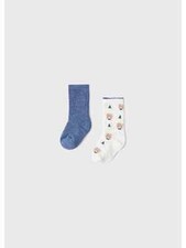 9536 Mayoral Jungen Baby feine Socken 2er-Set blau Weihnachten NEU Gr. 15 - 21 Jungen-Socken Set price
