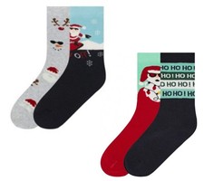 pepperts! Kinder Thermo Socken 2 Paar Weihnachts Motiv - versch. Farben & Größen Jungen-Socken Set price