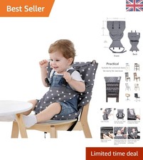 Verstellbarer Kleinkind Hochstuhlbezug - bequemes Reisen & waschbares graues Design Portable High Chair price