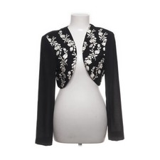 Night Way, Bolero, Größe: 42, Schwarz/Weiß, Polyester, Blumen, Damen #0u4 Bolero price