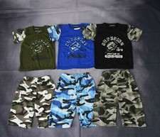 Jungen Sommer Set !SALE! 92 98 104 Jungen TShirt Jungen Caprihose 2Tlg Hose Jungen-Capri Hosen price